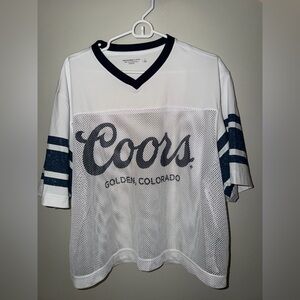 Coors Cropped Football Jersey